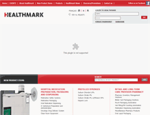 Tablet Screenshot of healthmark.ca